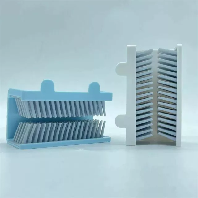 2pc Square Drain Cover for Shower Drain Hair Catcher Flat Silicone