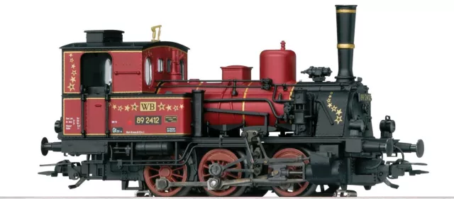 Märklin H0 37149 Dampflok BR 89 "Weihnachtslok 2023" der WB mfx+ / Sound