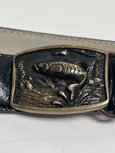 Vtg 70s Heritage Mint Ltd Registered Collection Bronze Belt Buckle John T Judd