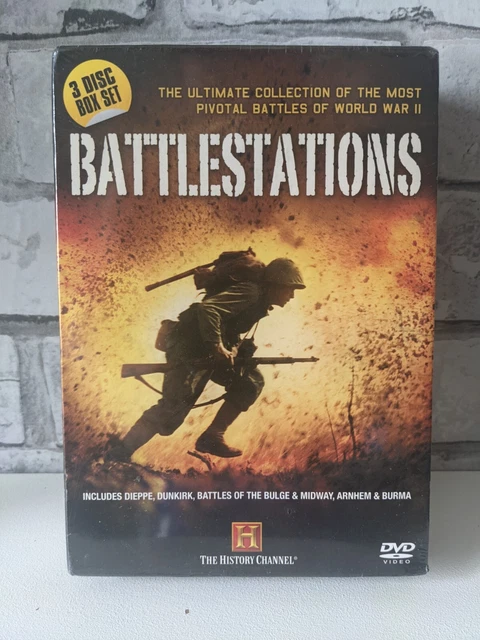 BATTLESTATIONS HISTORY CHANNEL Battles WWII [DVD Box Set] - New Sealed ...