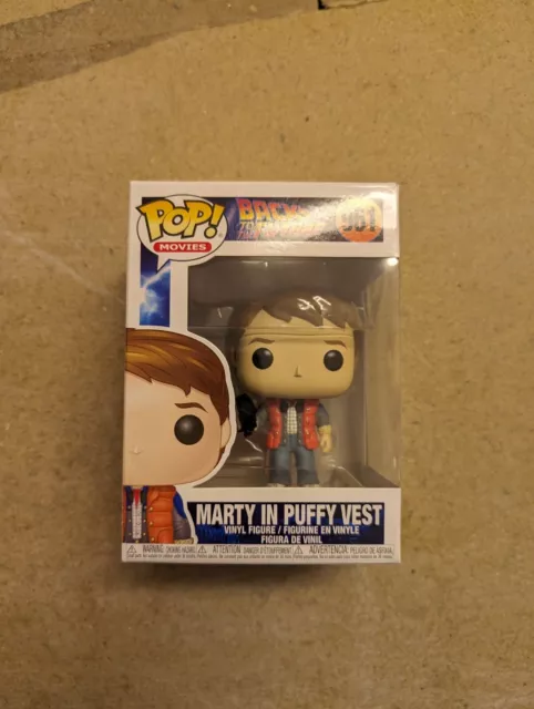 Marty in puffy Vest Back to the Future #961 Funko Pop Movies