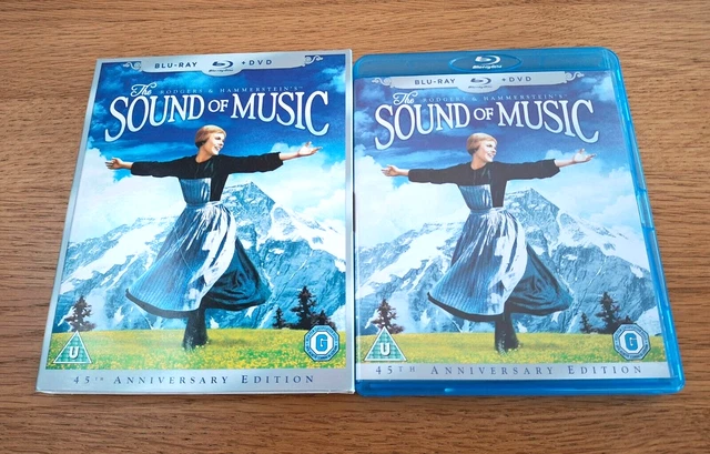 THE SOUND OF Music 45th Anniversary Edition 3-Disc Blu-ray + DVD [Like ...