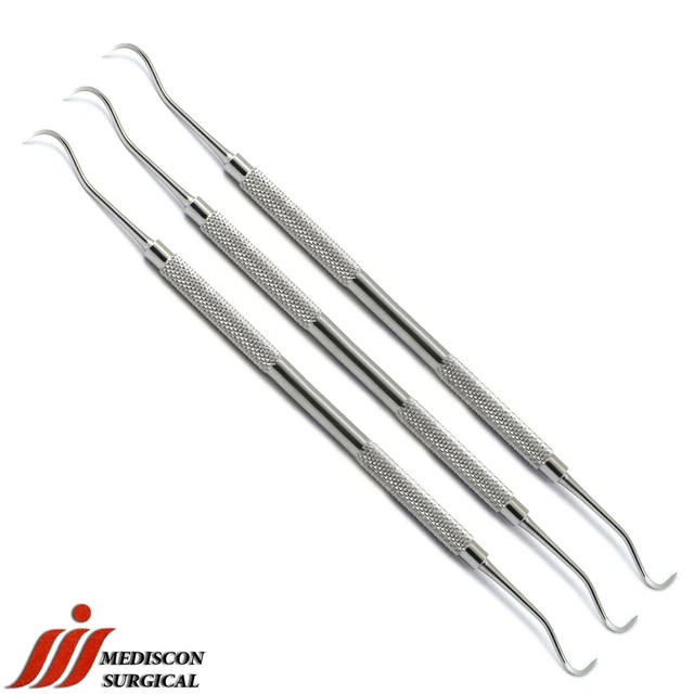 X3 Dental H6/H7 Sickle Scaler Double Ended Anterior Towner Diagnostic Perio Tool