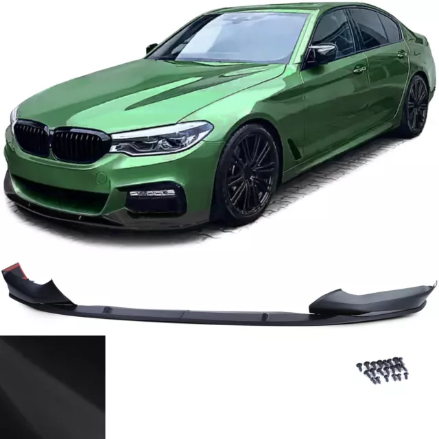 Front Spoiler Lippe Performance Schwarz Matt passend für BMW 5er G30 G31 ab 16