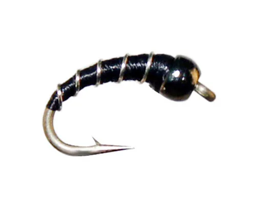Zebra Midge, Tungsten BH Fly, various colors/sizes available, mix & match