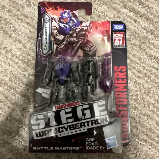 Transformers Hasbro Siege War For Cybertron WFC-30 Battle Masters Caliburst!