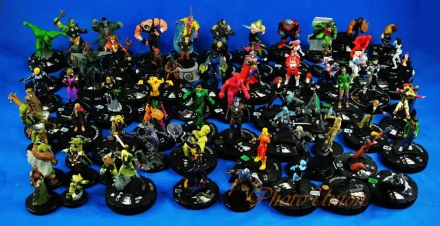 LOT of 50 Bulk Marvel Hero Wizkids Neca Heroclix Miniatures Game Figure K521x50