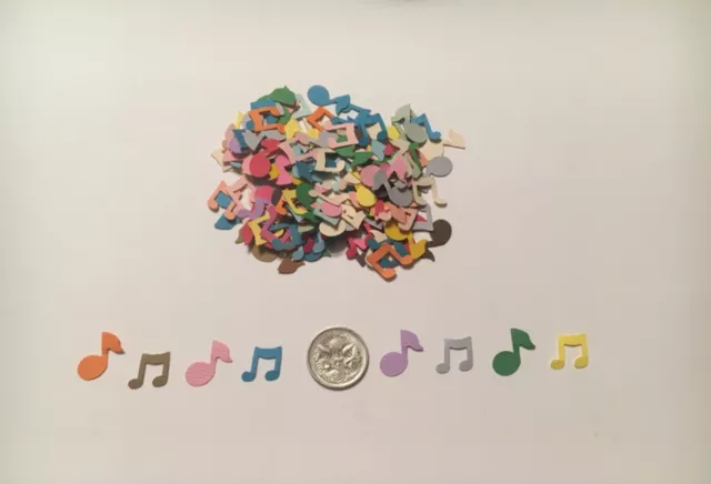 Music Notes Confetti Punchies