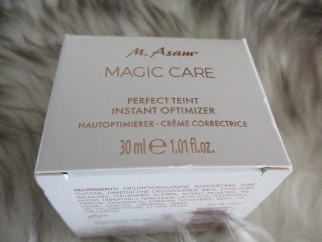 M.ASAM "MAGIC CARE" PERFECT TEINT Optimizer Hautoptimierer transparent 30ml neu!