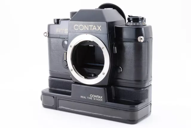 [Near MINT] CONTAX RTS Film Camera Body with Real Time Winder From JAPAN 2