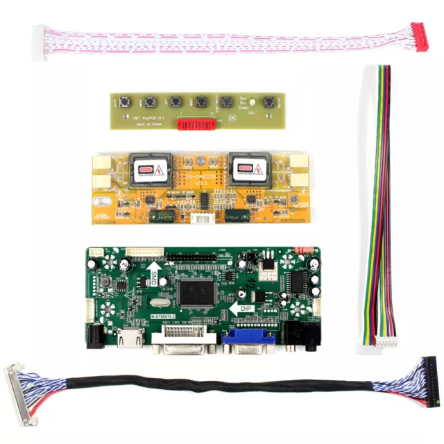 HDMI DVI VGA Audio Control Board For 22" LTM22M1 LTM220M2 1680X1050 LCD Screen 2