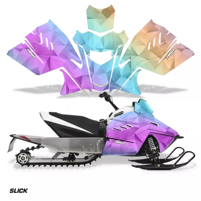 Snowmobile Graphics kit Sled Decal for Arctic Cat ZR200 2018-Up Slick