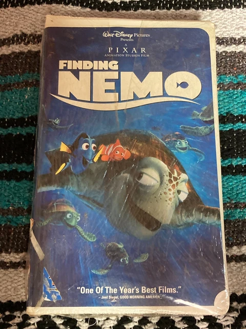FINDING NEMO SEALED VHS Clamshell Case 2001 Walt Disney Pixar Brand New ...