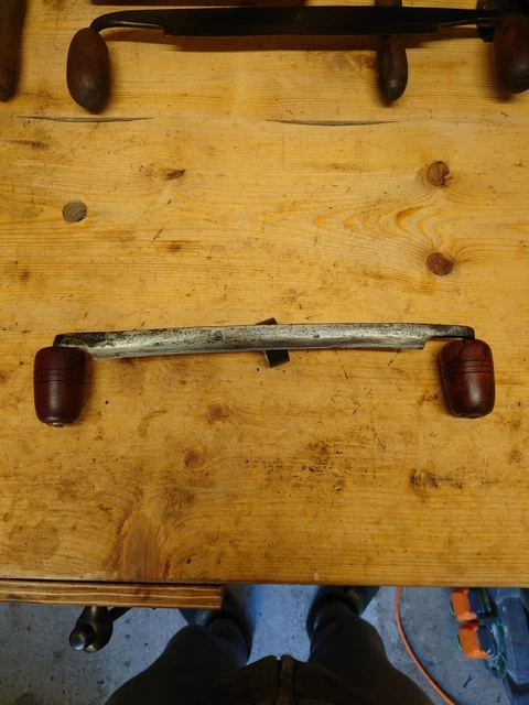 VINTAGE CarpentersDRAW KNIFE  / SPOKE SHAVE  14"