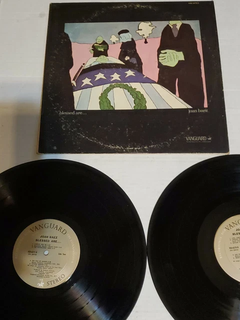 Joan Baez "Blessed Are..." 2X Vinyl Lp Vanguard Vsd-6570/1  Stereo  Vg/Vg