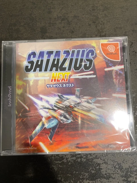 Satazius Next -JoshProd/PixelHeart (Sega Dreamcast) New JoshProd