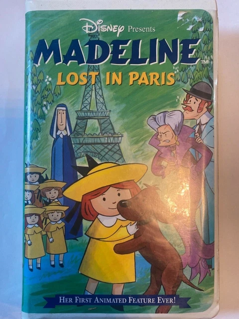 MADELINE LOST IN paris vhs disney $7.00 - PicClick CA