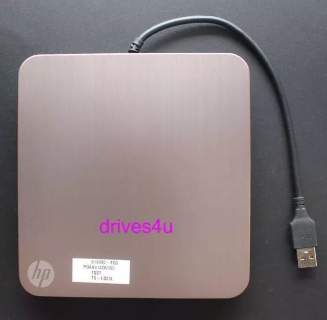 Original HP External USB Blu-Ray Player 6X BD-ROM Combo DVD±R/RW Burner Drive
