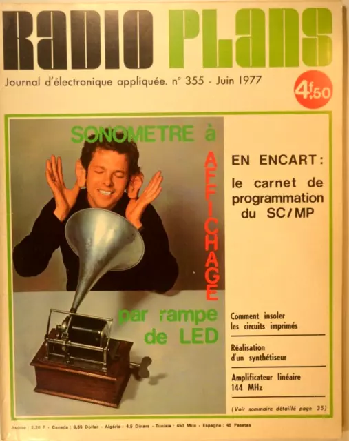 Electronique Radio Plans juin 1977 N°355