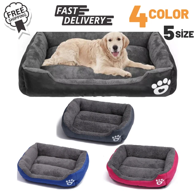 Dog Bed For Small Medium Large Pets Cat Puppy Bed Washable Soft Comfy Calming***