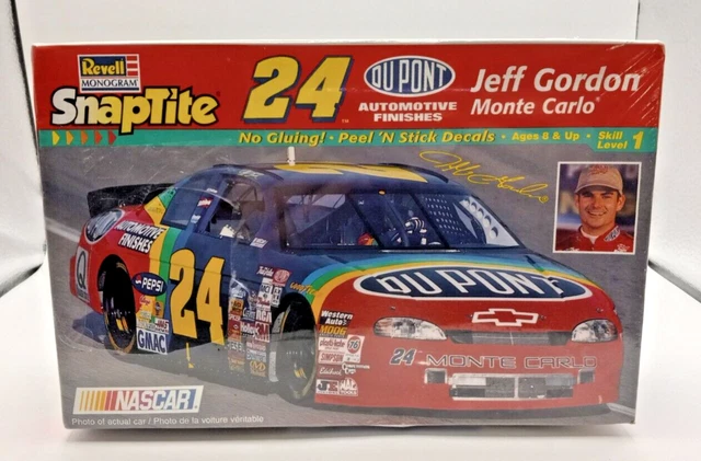 Revell Monogram SnapTite #24 DuPont Jeff Gordon Model Kit SEALED