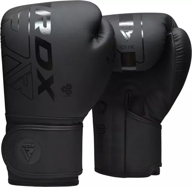 RDX Boxing Gloves, Pro Training Sparring, Maya Hide Leather, Muay Thai MMA Kickb