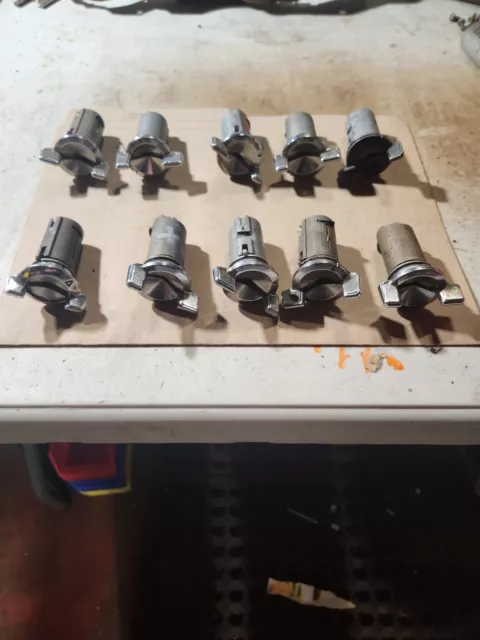 Original LOT GM Chevrolet 1970-1978 Ignition Lock Cylinders (No Keys) 10 Pieces