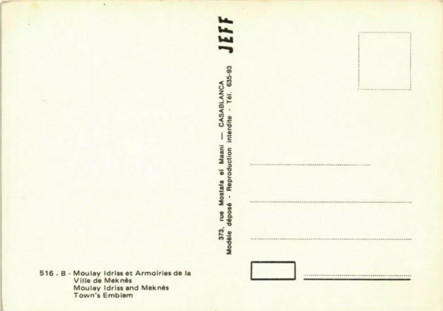 CPM AK Moulay Idriss - souvenir MOROCCO (880932) 2
