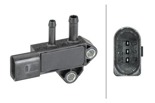 Hella 6pp009409-361 Sensore Pressione Scarichi per Mazda Mitsubishi Peugeot 05->