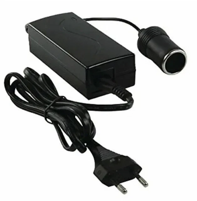 Adattatore Accendisigari ADATTATORE CONVERTITORE PER PRESA ACCENDISIGARI SPINA RETE DA 220V A 12 V Ac Dc Bluetooth Auto Accendisigari - Foto 2