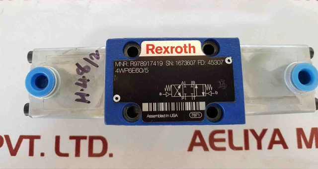 REXROTH R978917419 DIRECCIONAL Válvula de Control 4WP6E60/5 EUR 749,24 ...