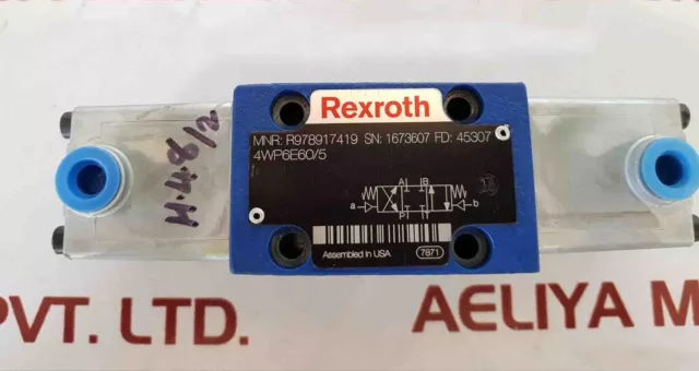 Rexroth R978917419 Directional Control Valve 4WP6E60/5