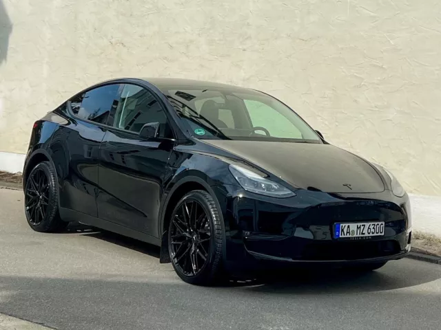 Auto Nabendeckel-Set für Tesla: 24 Stück Nabendeckel mit Tesla
