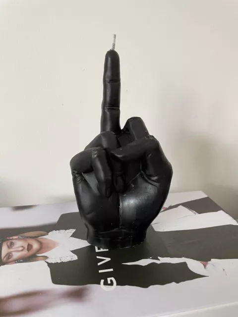 Middle Finger Hand Sign Candle, Small, Soy Wax Candle, Aesthetic, FCK You  Candle