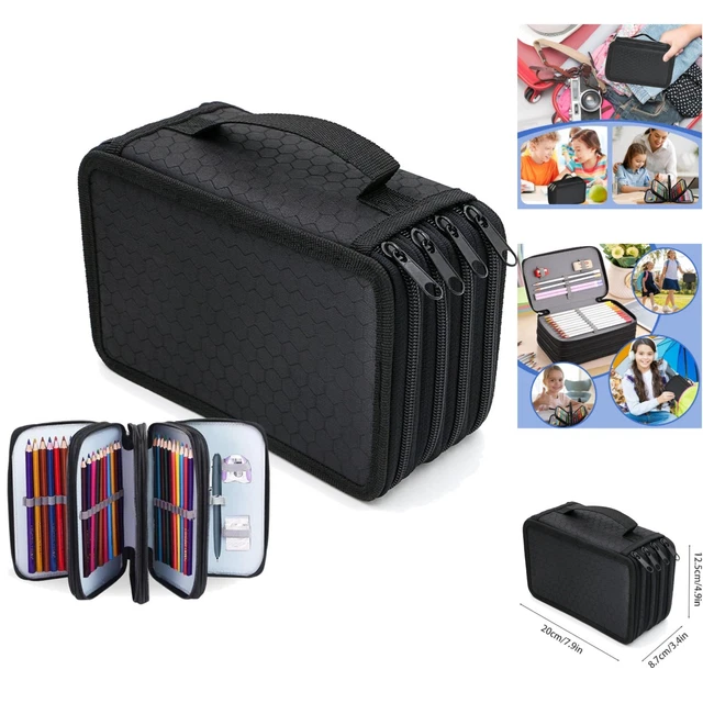 ISuperb Stehendes Federmäppchen - Faltbarer Stiftehalter Mit Handy-Ständer