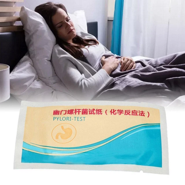 1 confezione H Pylori carta test monouso igienica test rapido indolore Y9U6