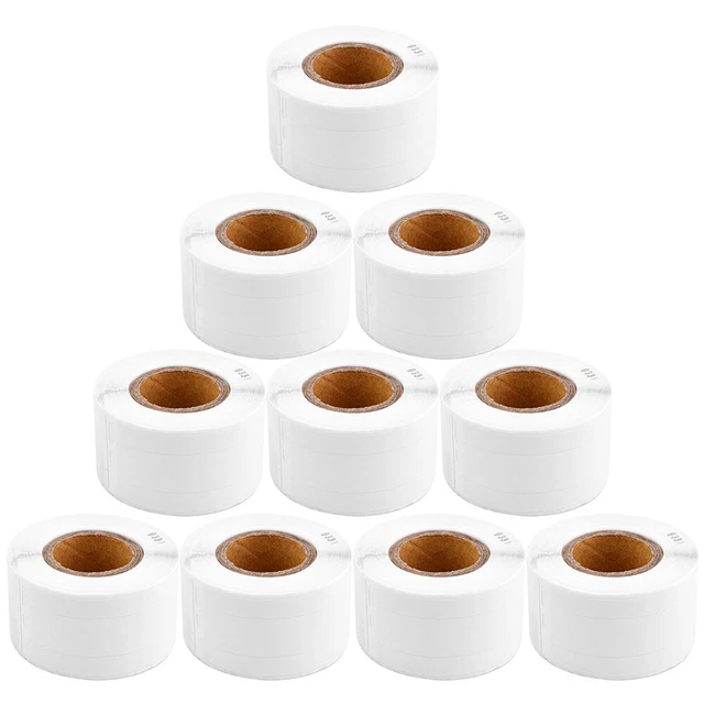 10PK Thermal Paper Fits For Dymo 30327 1-up File Folder Labels 130P/R 14mmx87mm