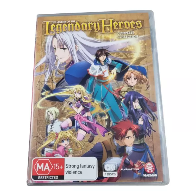 The Legend of Legendary Heroes: The Complete Series (Blu-ray + DVD) 