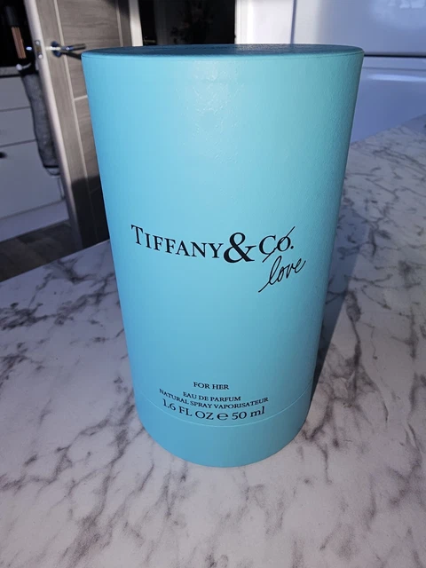 EMPTY TIFFANY Co. Love 1.6oz Women s Eau de Parfum Bottle Box