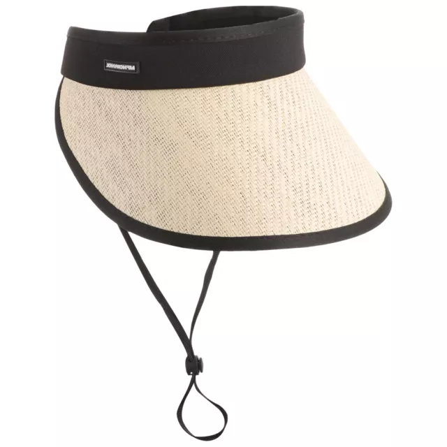 Parasole cappello di paglia con ampia cresta protezione UV cappuccio spiaggia-JL