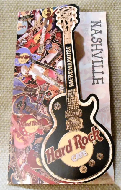 Hard Rock Cafe Nashville Merchandise Pamphlet Brochure - See Pictures