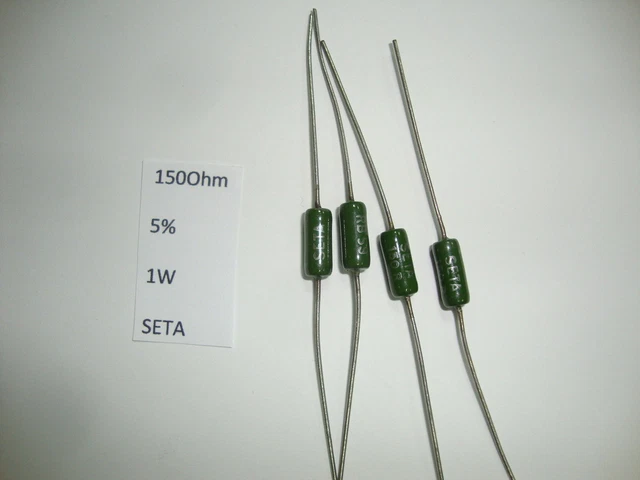 50 Résistances Carbone 100ohm 1W 5% - Film Métal Pour Projets électroniques DIY - Haute Précision Et Stabilité