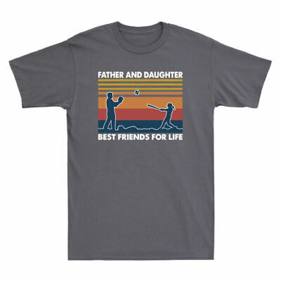 Tee Father T For Top Life Shirt Cotton Best And Softball Friends Men's Daughter