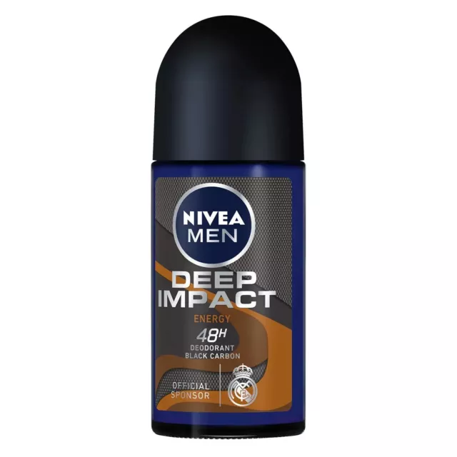 Nivea Deep Impact Freshess, Desodorante Roll On para Hombre, 50 ml 3