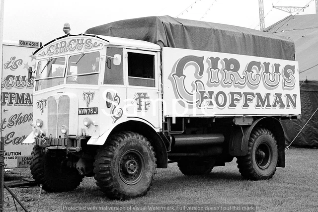 TRUCK PHOTOS AEC 4 Wheel Hoffmans Circus £1.56 - PicClick UK