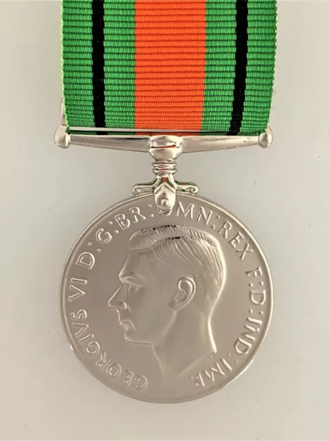 British WW2 Defence Medal 1939-45 full size veteran replacement FINEST QUALITY.