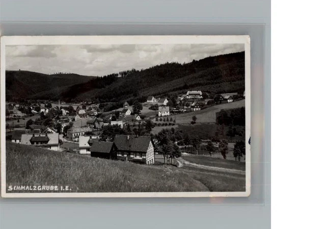 50275968 - Schmalzgrube i. Erzgeb. Gesamtansicht, Feldpost Deutschland