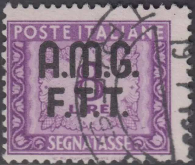 Italy Trieste A (AMG-FTT) - Segnatasse Sassone n.11 used cv 420$