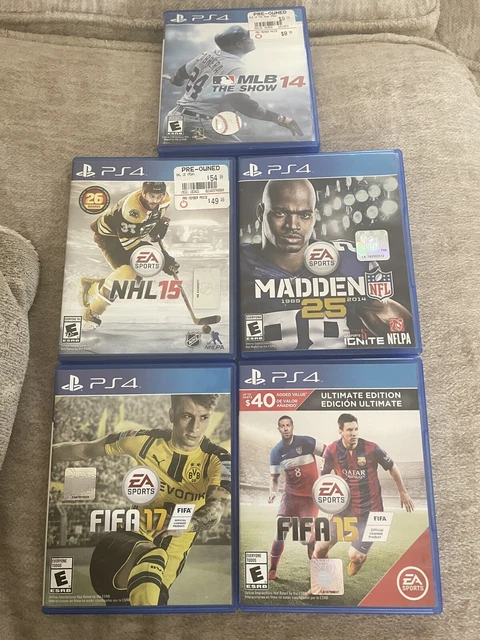LOT OF 10 PlayStation 3 PS3 Games TIGER WOODS NHL Hockey FIFA
