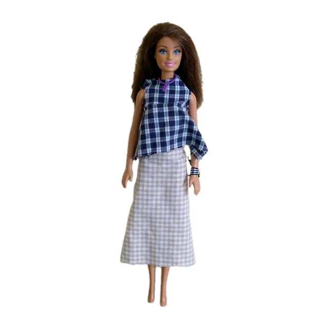 Poupée My Scène Mattel Aux Cheveux Bouclés Chatains N°209 - Occasion